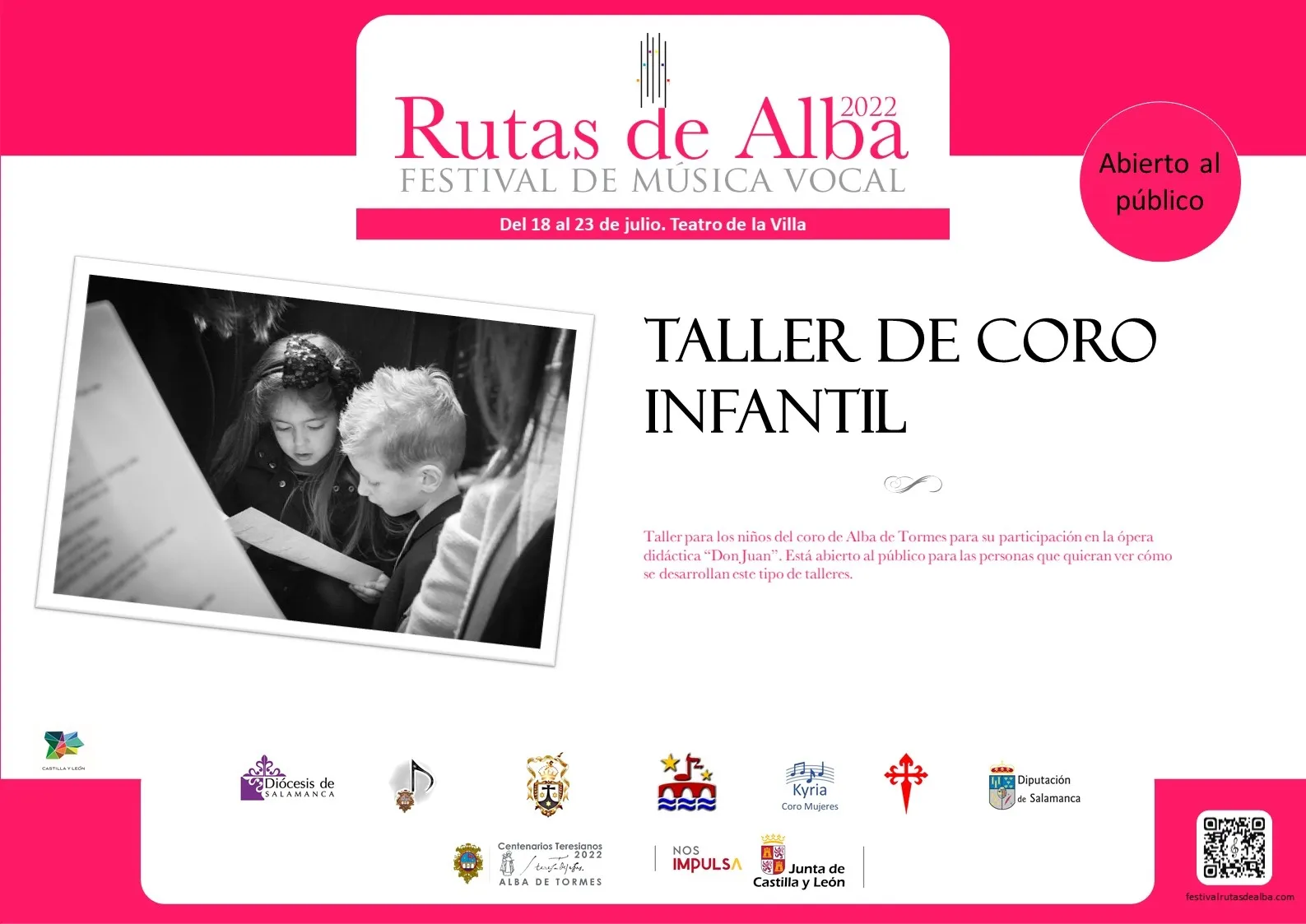 Foto 2 - El ciclo de canci&oacute;n de c&aacute;mara, conferencias y cursos da inicio el Festival de M&uacute;sica Vocal Rutas de Alba