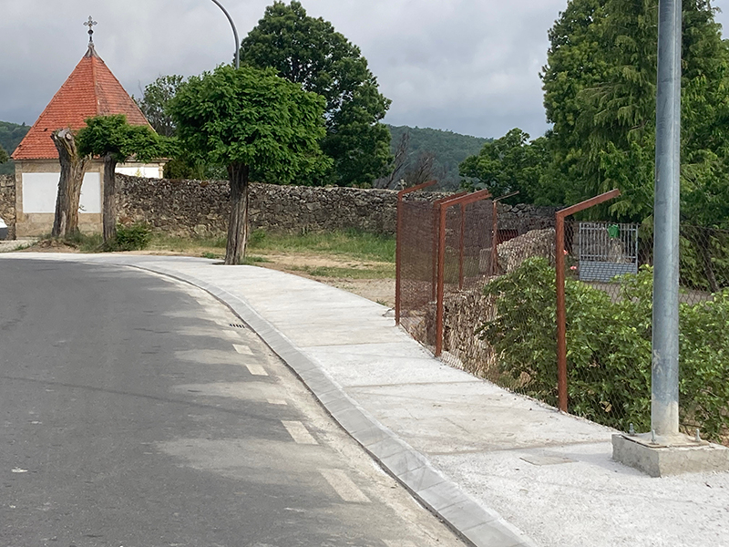 Nuevas mejoras en las calles de Candelario