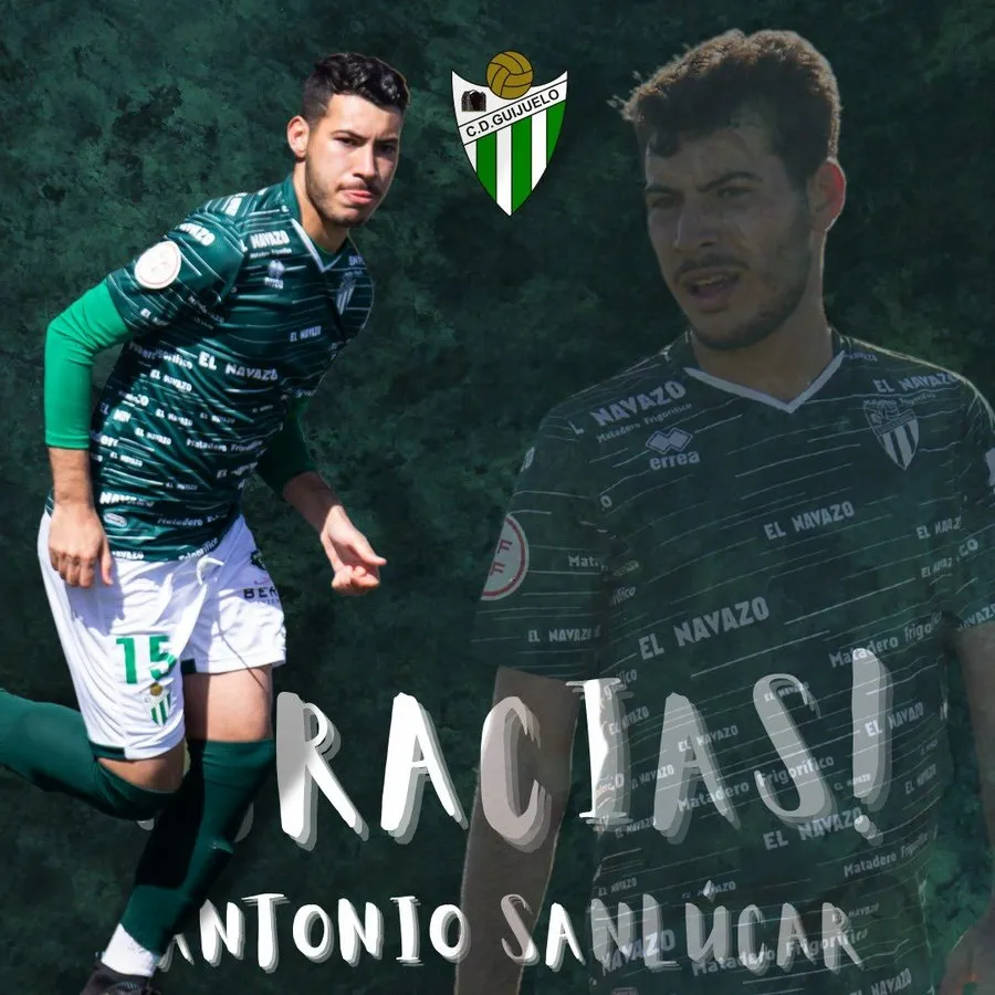 Cartel para el adiós de Sanlúcar / Guijuelo