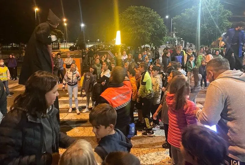 Hoguera de San Juan en Carbajosa de la Sagrada