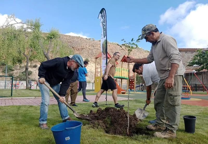 Foto 9 - Cinco localidades de la comarca plantan nuevos &aacute;rboles frutales para mejorar la biodiversidad
