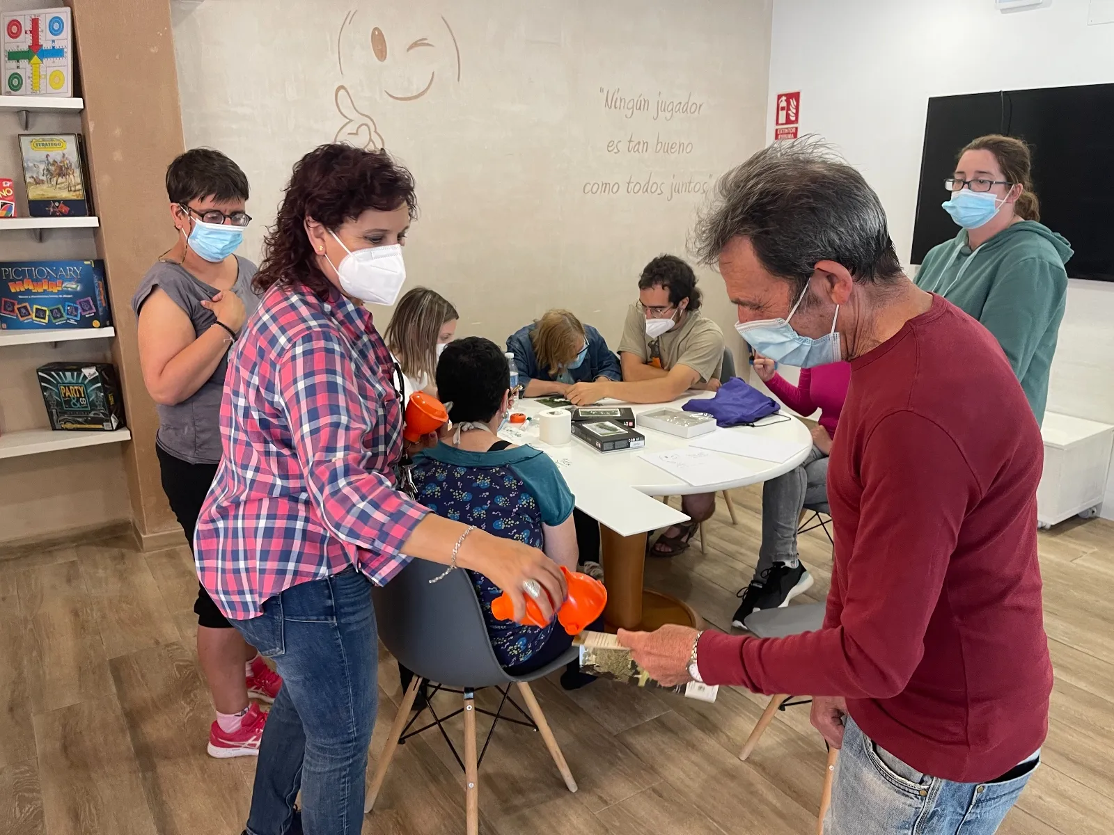 Peñaranda celebraba el Día Mundial del Medio Ambiente junto a los integrantes de Acopedis