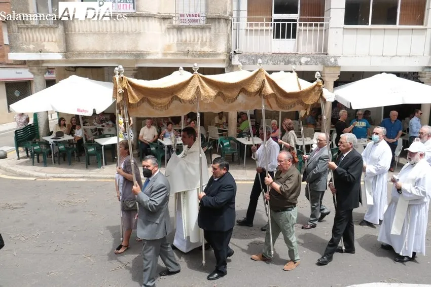 Procesión del Corpus en Vitigudino