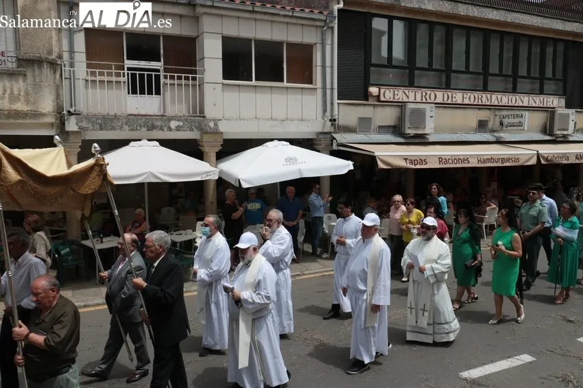 Procesión del Corpus en Vitigudino