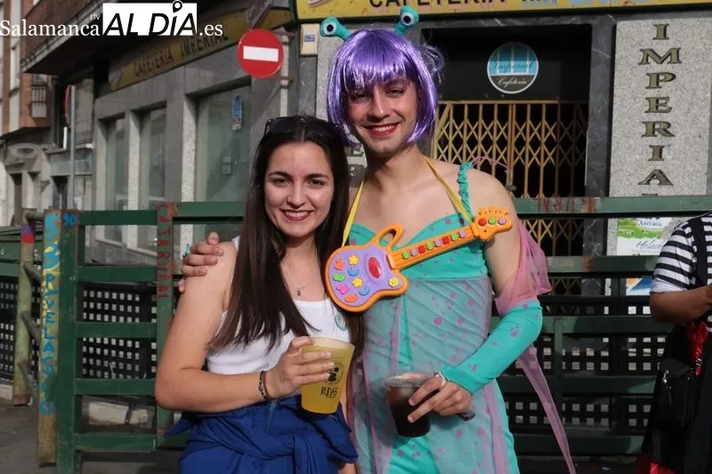 Un espectacular desfile de disfraces animaba la tarde del Jueves de Corpus en Vitigudino