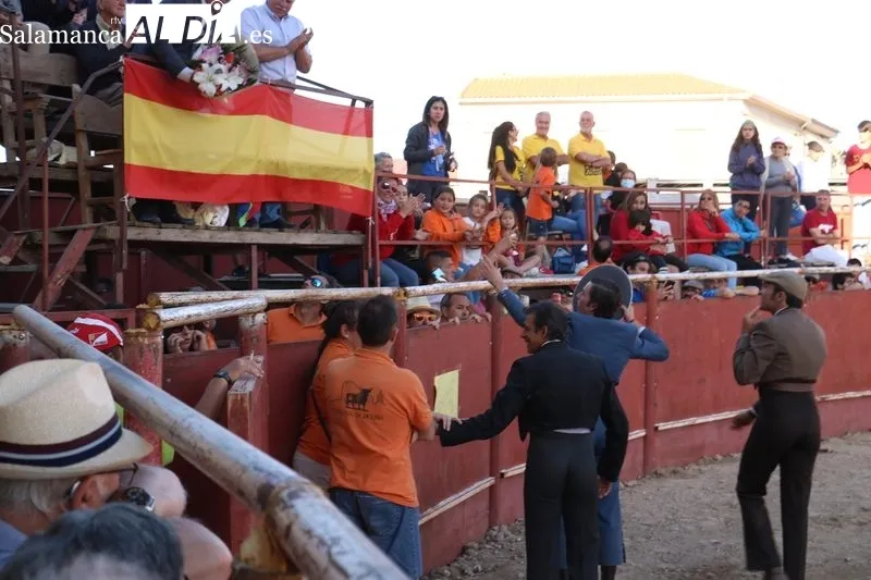Festival taurino con Damián Castaño y Manuel Tabernero en Hinojosa de Duero / CORRAL 