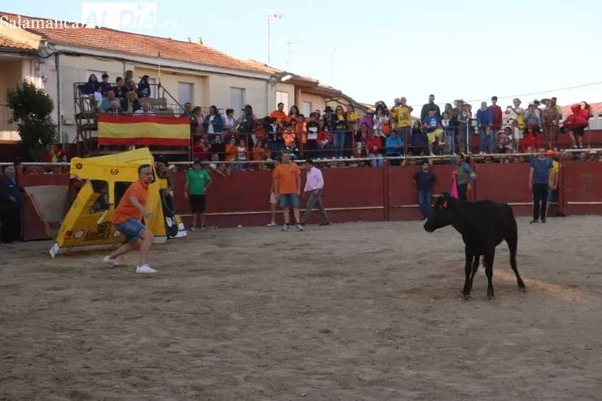 Charlotada de la peña Los Coyotes en Hinojosa de Duero