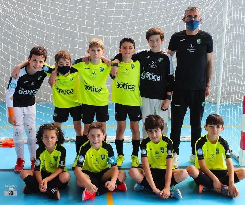 Los tres jugadores del equipo benjamín de Inter Sala la Gótica convocados para la preselección sub 12 de Castilla y León