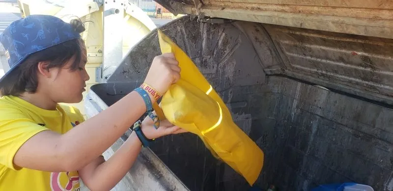 Los niños de Santa Marta, concienciados con el medio ambiente