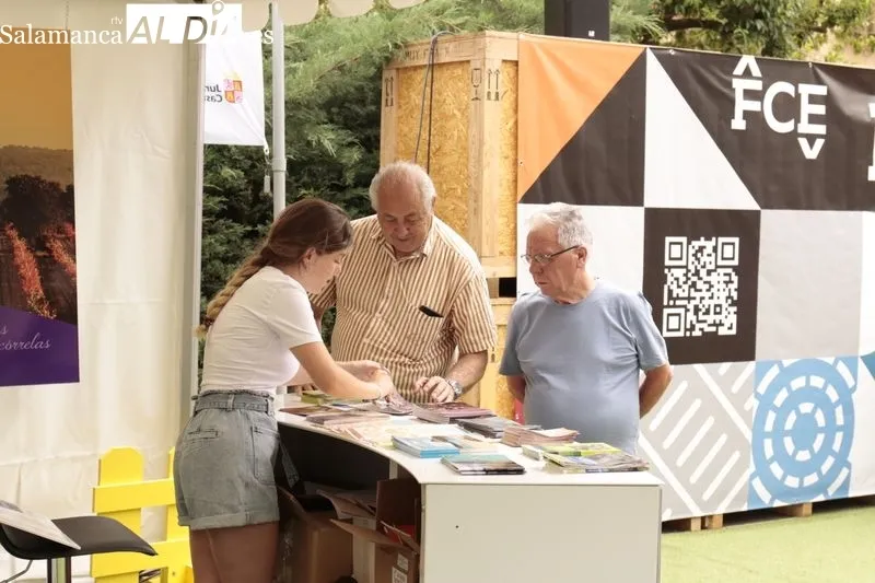 Presentación en la plaza de los Bandos de la Feria Internacional del Queso Fromago. Foto de David Sañudo