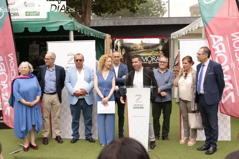 Presentación en la plaza de los Bandos de la Feria Internacional del Queso Fromago. Foto de David Sañudo