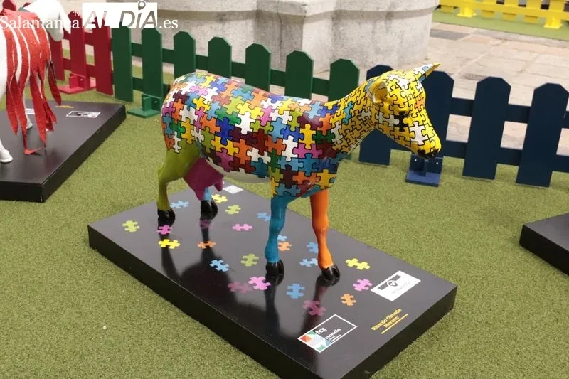 Presentación en la plaza de los Bandos de la Feria Internacional del Queso Fromago. Foto de David Sañudo