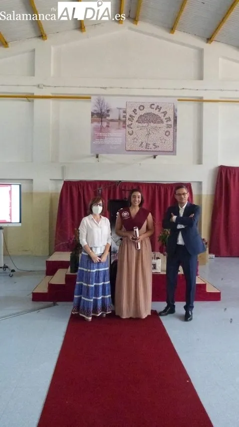 Ceremonia de graduación de alumnos de 2º de Bachillerato del IES Campo Charro 