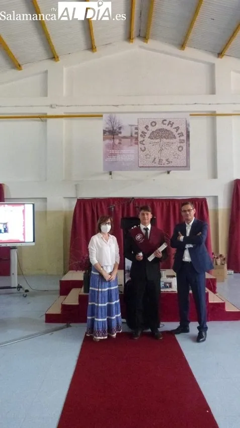 Ceremonia de graduación de alumnos de 2º de Bachillerato del IES Campo Charro 
