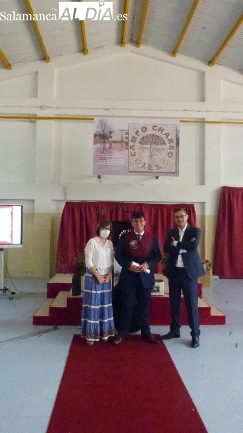 Ceremonia de graduación de alumnos de 2º de Bachillerato del IES Campo Charro 