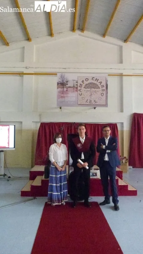 Ceremonia de graduación de alumnos de 2º de Bachillerato del IES Campo Charro 