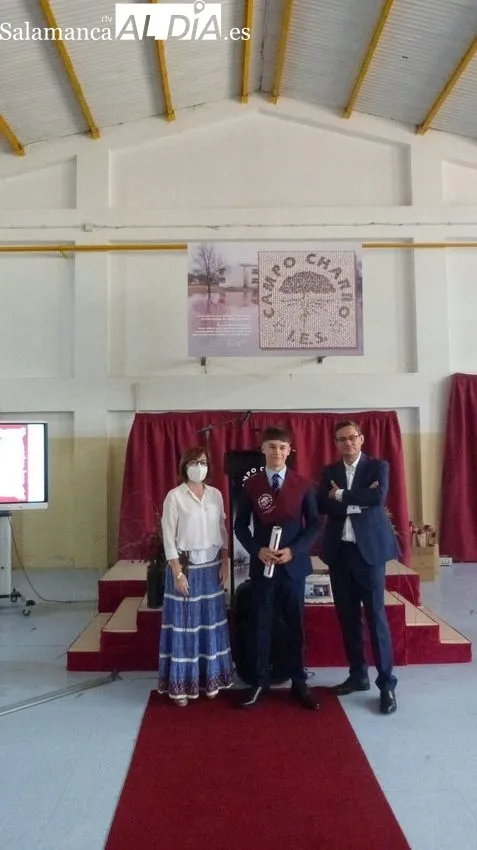 Ceremonia de graduación de alumnos de 2º de Bachillerato del IES Campo Charro 