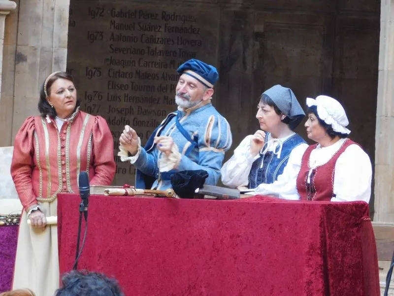 'Buscando a Nebrija', en el Patio Barroco de la UPSA
