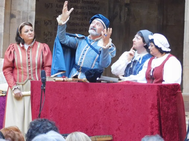 'Buscando a Nebrija', en el Patio Barroco de la UPSA