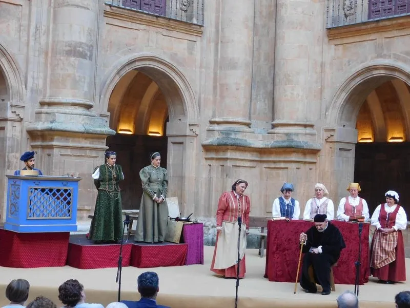 'Buscando a Nebrija', en el Patio Barroco de la UPSA