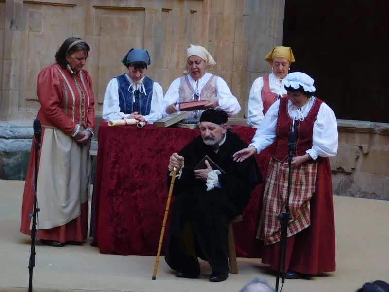 'Buscando a Nebrija', en el Patio Barroco de la UPSA