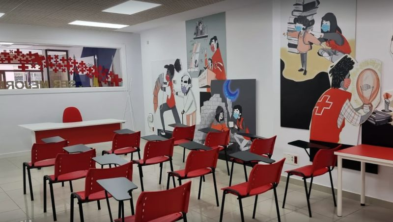 La nueva sede de Cruz Roja Vitigudino se encuentra en la antigua oficina de Regtsa en la calle San Roque 