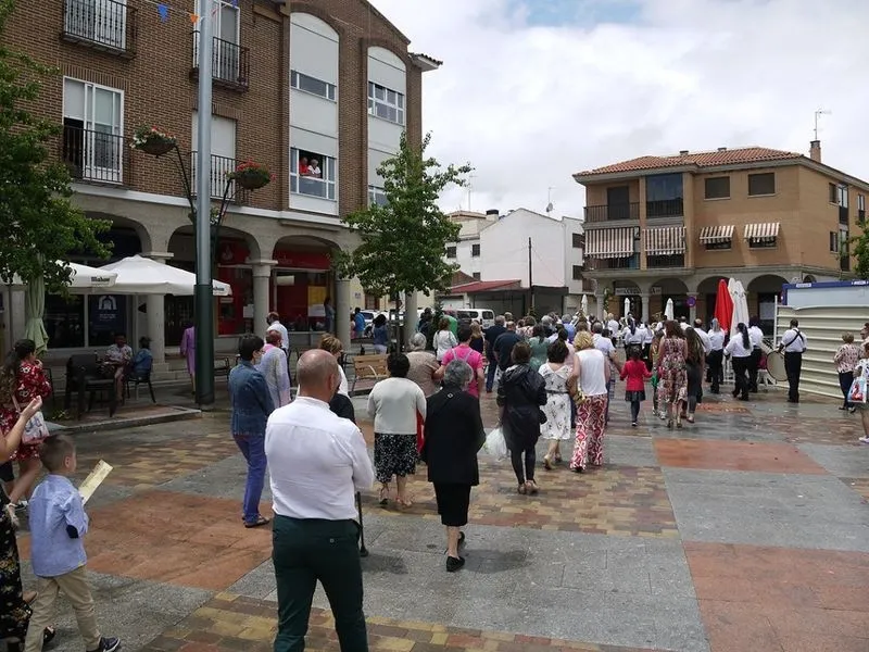 Imágenes de la procesión de Carbajosa de la Sagrada