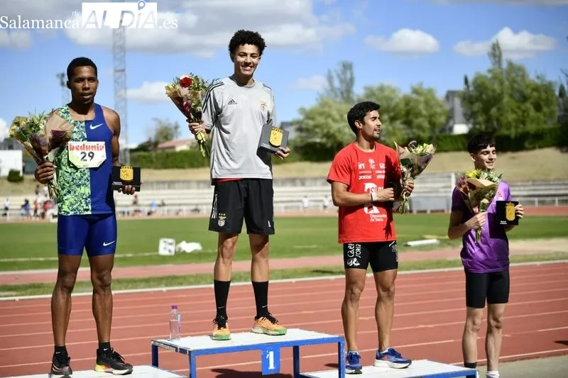 Foto 5 - Anthony Zambrano, Eusebio C&aacute;ceres, Bruno Hortelano y Asier Mart&iacute;nez, estrellas del XXIV Trofeo de Atletismo Ciudad de Salamanca