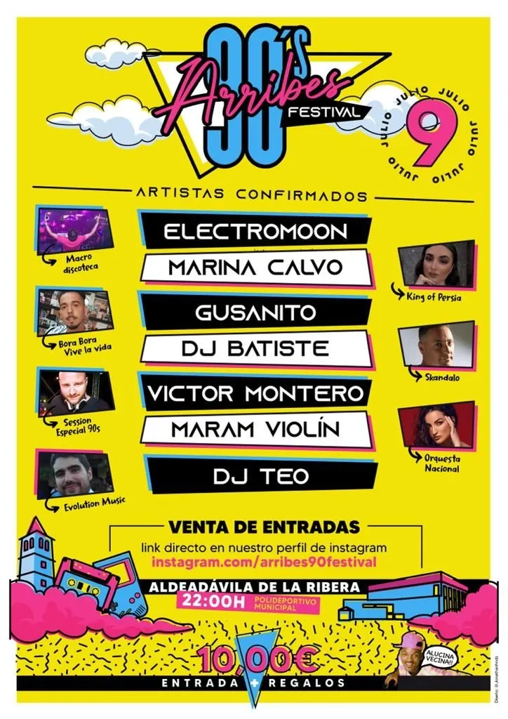 Foto 2 - Aldead&aacute;vila vivir&aacute; con el &lsquo;Arribes 90 Festival&rsquo; su primer festival &lsquo;remember'