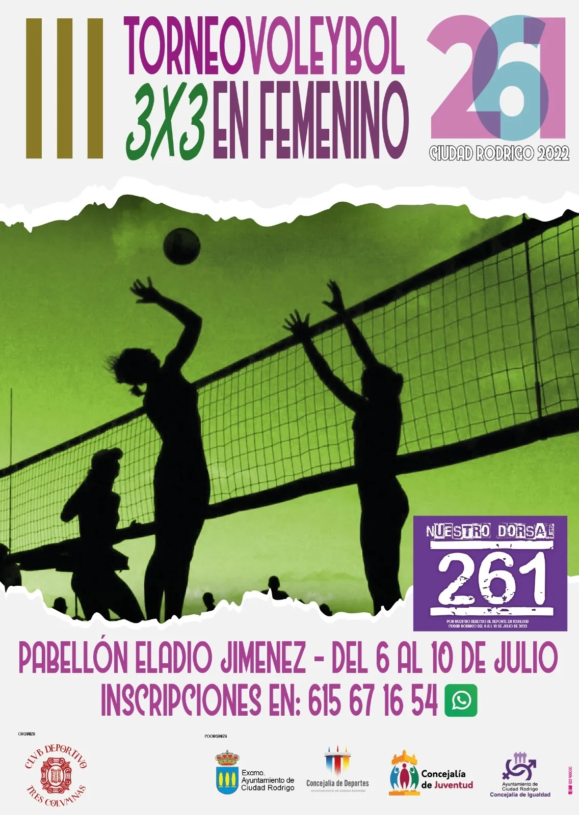 Foto 2 - Presentado el III torneo de Voleibol femenino que reivindica la igualdad de sexo en el deporte