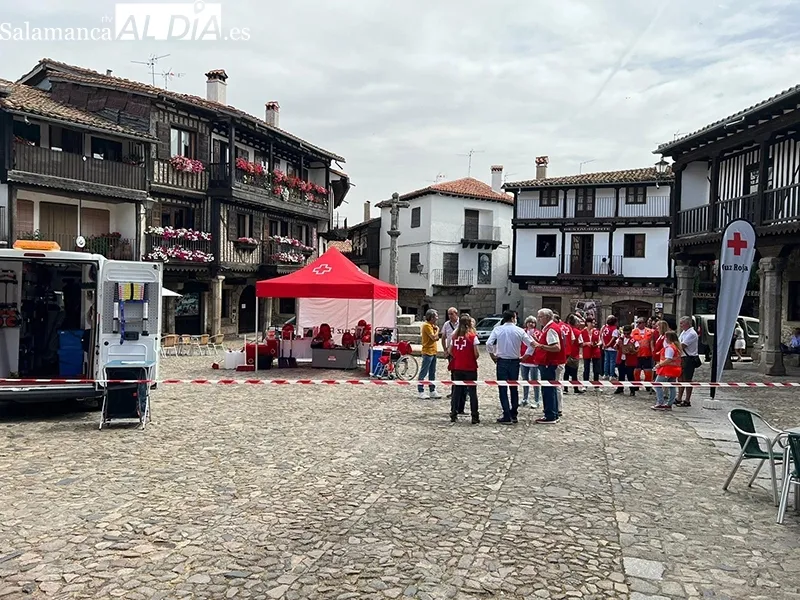Foto 5 - Nuevo material para Cruz Roja y su d&iacute;a a d&iacute;a en La Alberca