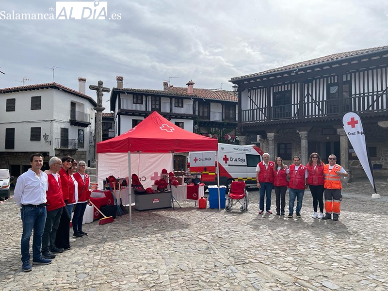 Foto 3 - Nuevo material para Cruz Roja y su día a día en La Alberca
