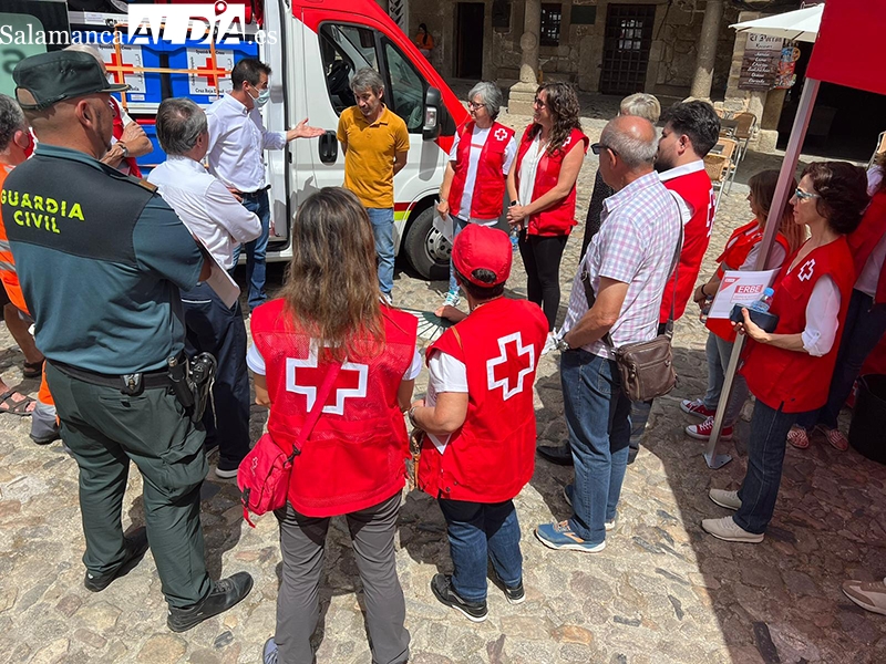 Foto 2 - Nuevo material para Cruz Roja y su día a día en La Alberca