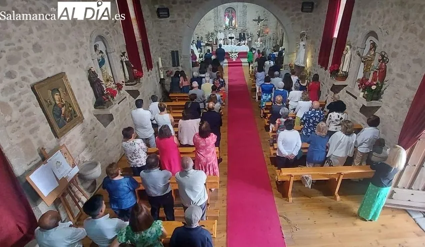 Celebración del Corpus Christi en Boada