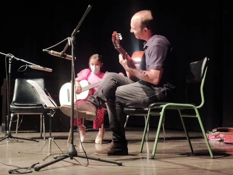 Audición de fin de curso de la Escuela Municipal de Música de Vitigudino 