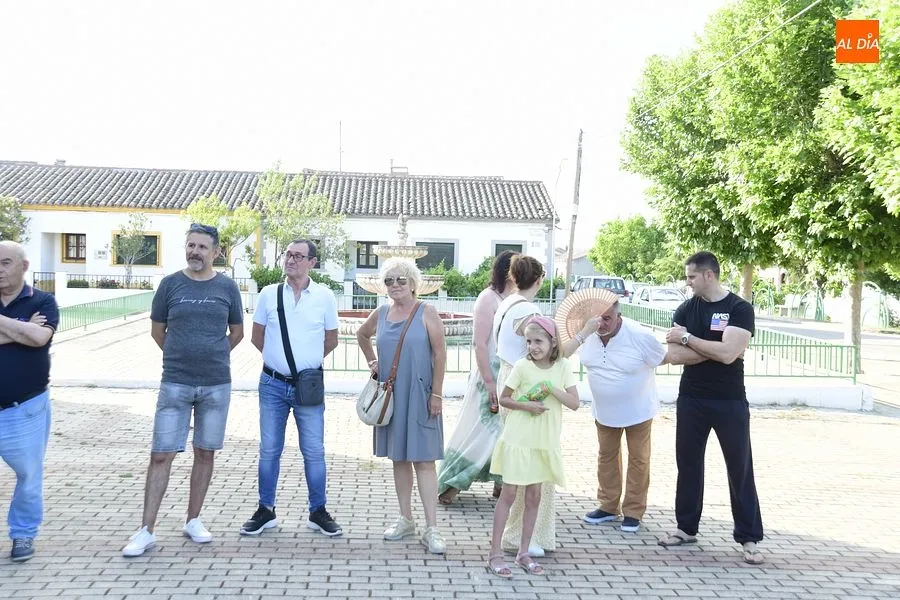 Ambiente festivo en Campillo de Azaba en honor a San Antonio- Rep Gráfico: Adrián M. Pastor