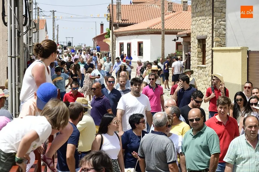 EL encierro a caballo es el espectáculo estrella de las fiestas de San Antonio/ Rep.Gráfico: Adrián M. Pastor