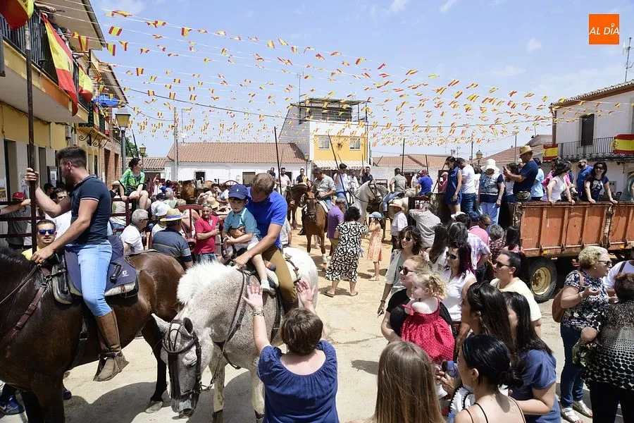 EL encierro a caballo es el espectáculo estrella de las fiestas de San Antonio/ Rep.Gráfico: Adrián M. Pastor