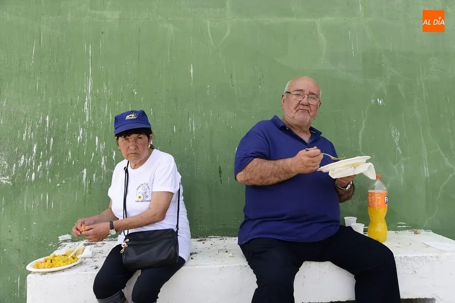 Martín de Yeltes pone el broche final de sus fiestas de SAn Antonio/Rep.Gráfico: Adrián M. Pastor