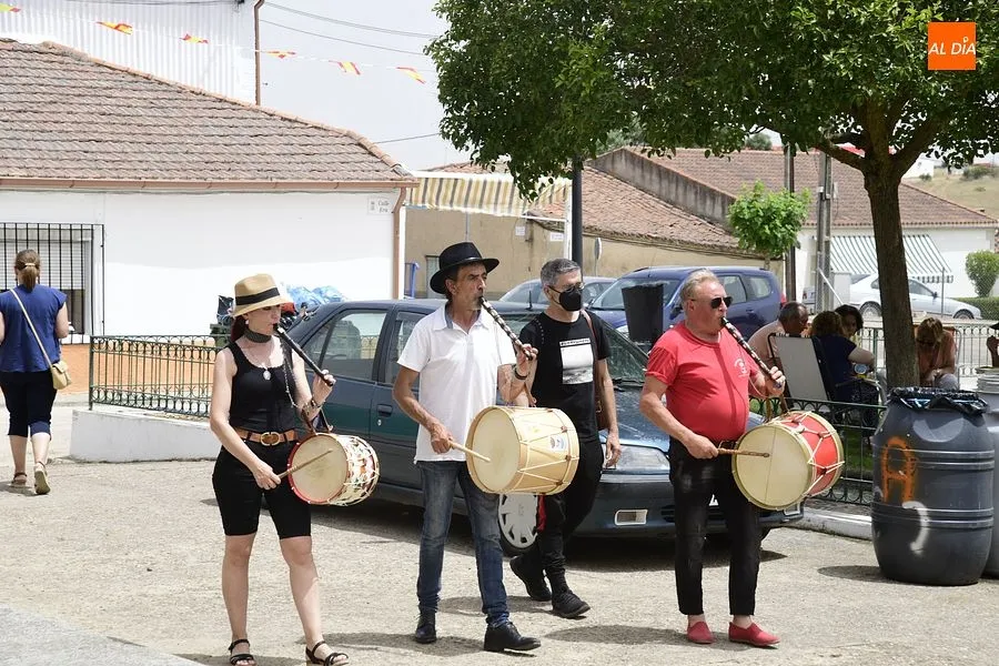 Martín de Yeltes pone el broche final de sus fiestas de SAn Antonio/Rep.Gráfico: Adrián M. Pastor