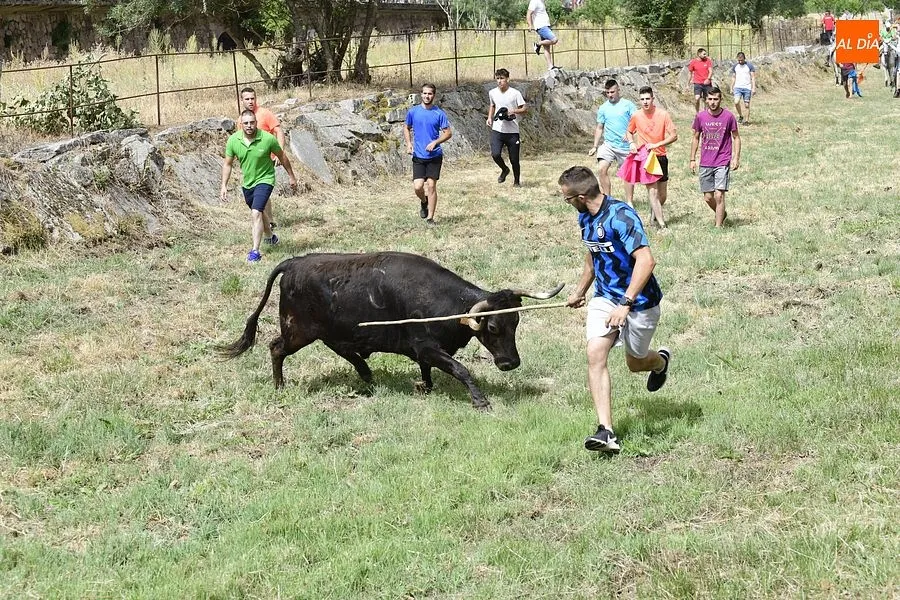 Momento del encierro a caballo en Sancti Spíritus/Rep. Gráfico: Adrián M.Pastor