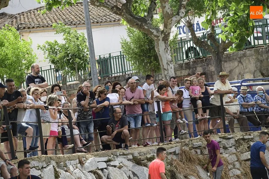 Momento del encierro a caballo en Sancti Spíritus/Rep. Gráfico: Adrián M.Pastor