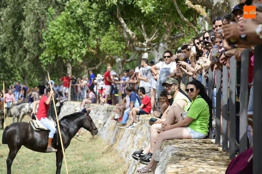 Momento del encierro a caballo en Sancti Spíritus/Rep. Gráfico: Adrián M.Pastor