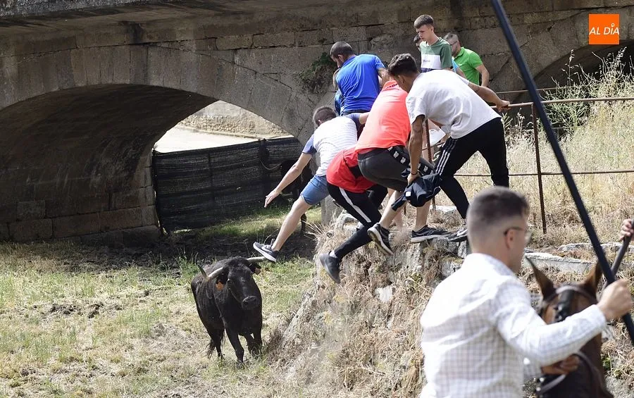 Momento del encierro a caballo en Sancti Spíritus/Rep. Gráfico: Adrián M.Pastor