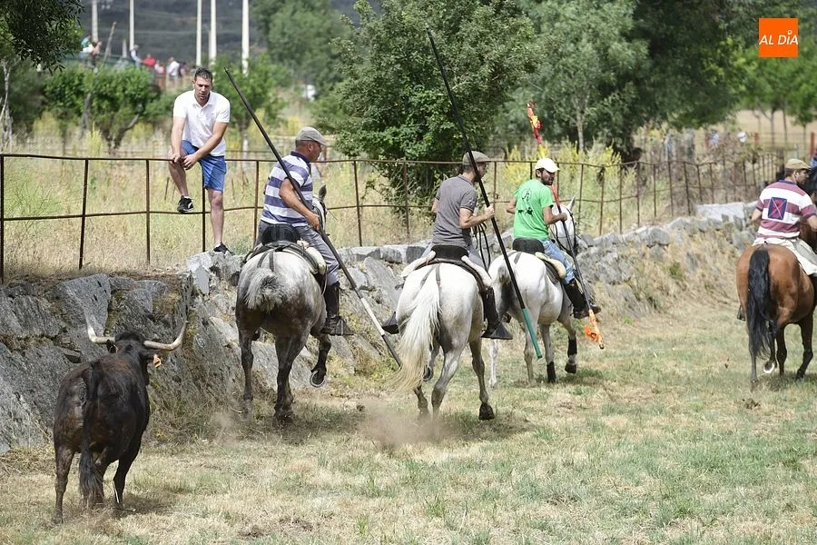 Momento del encierro a caballo en Sancti Spíritus/Rep. Gráfico: Adrián M.Pastor