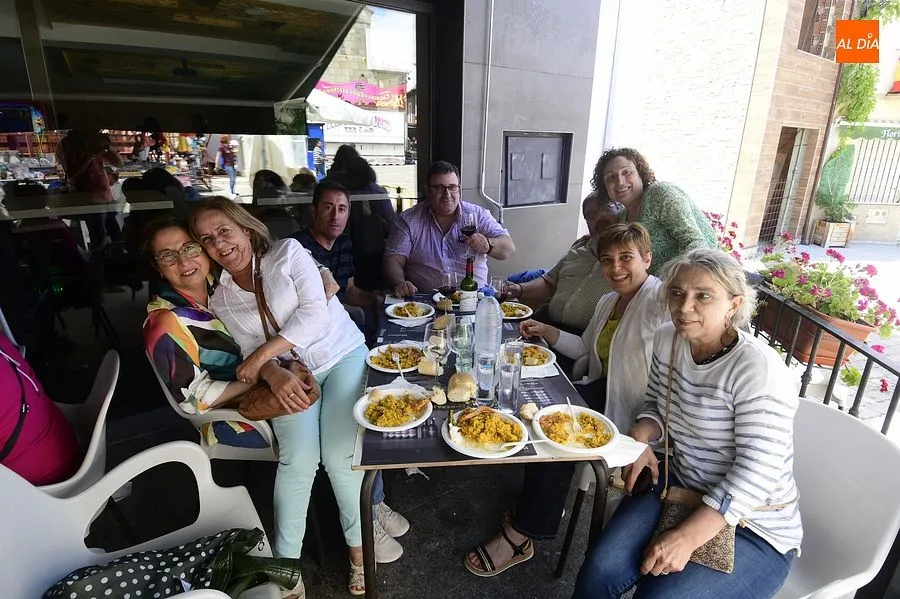 Paella popular en La Fuente de San Esteban/ Foto: Adrián M.Pastor
