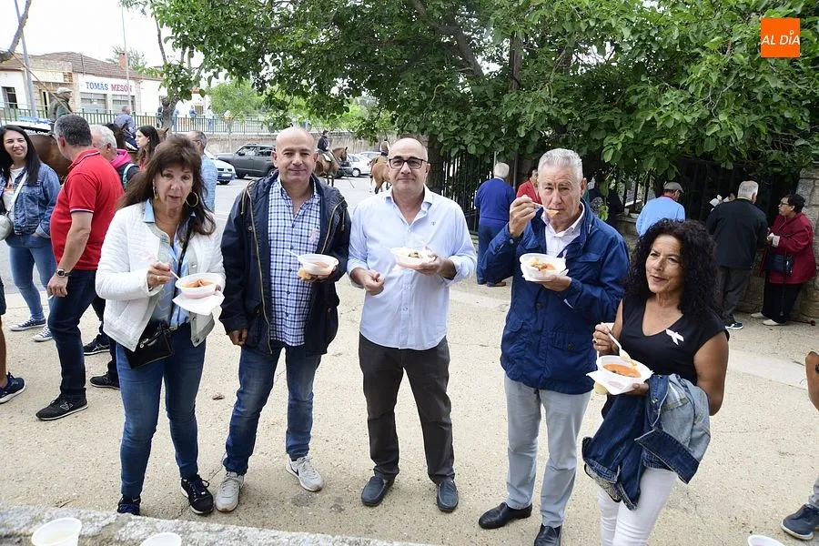 Momento del segundo encierro a caballo Santi Spíritus| Rep.Gráfico: Adrián M.Pastor