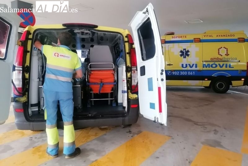 Dos heridos tras la colisión de sendos turismos en la A-50 a su paso por Encinas de Abajo