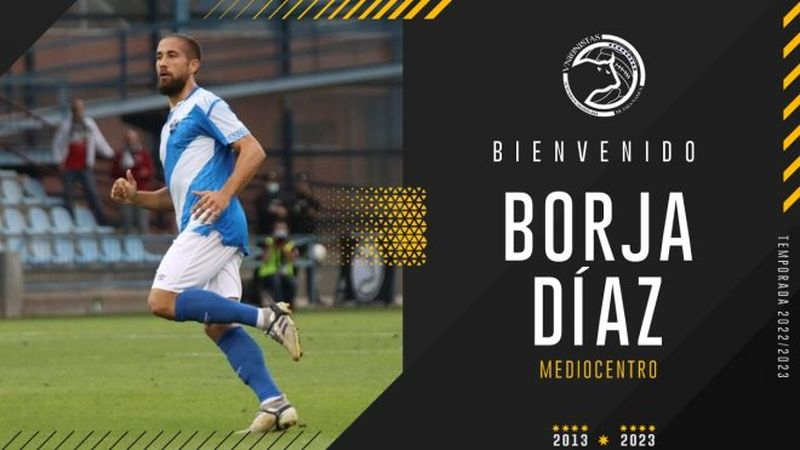 Borja Díaz, cuarto refuerzo de la temporada de Unionistas de Salamanca 