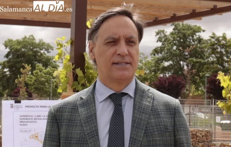 Carlos García Carbayo, alcalde de Salamanca. Foto de David Sañudo